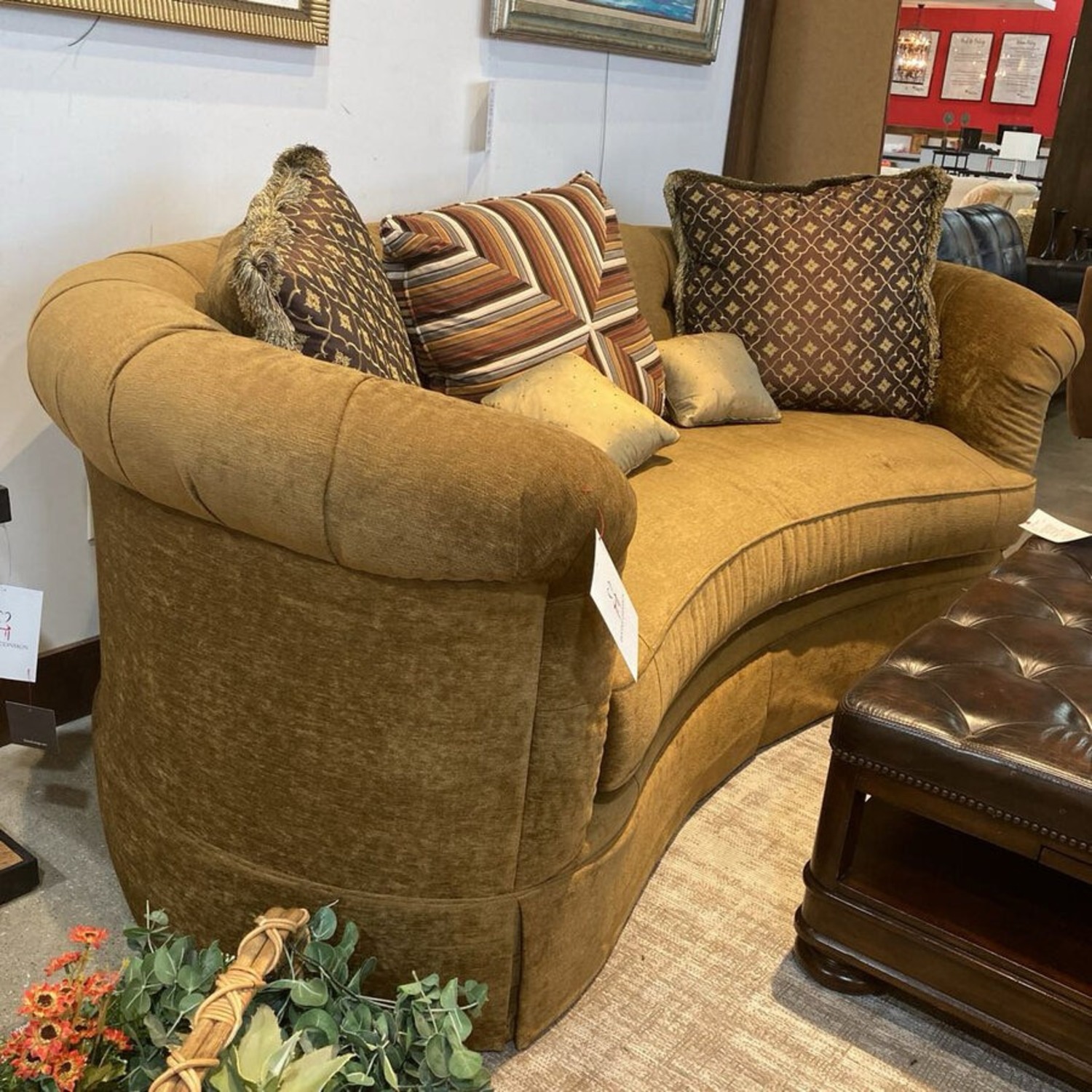 Custom Curved Sofa - image-2