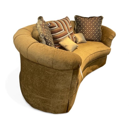 Used Custom Curved Sofa for sale on AptDeco