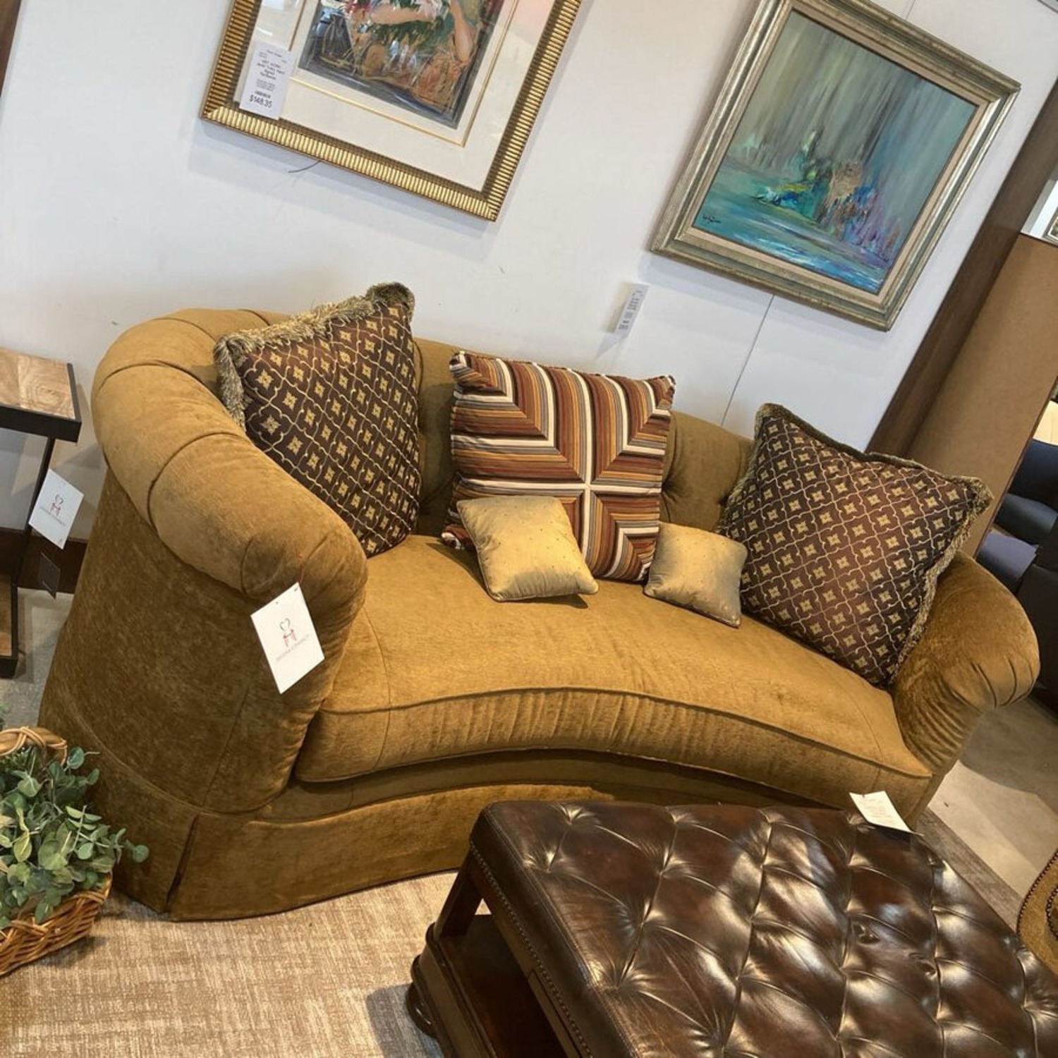 Custom Curved Sofa - image-3