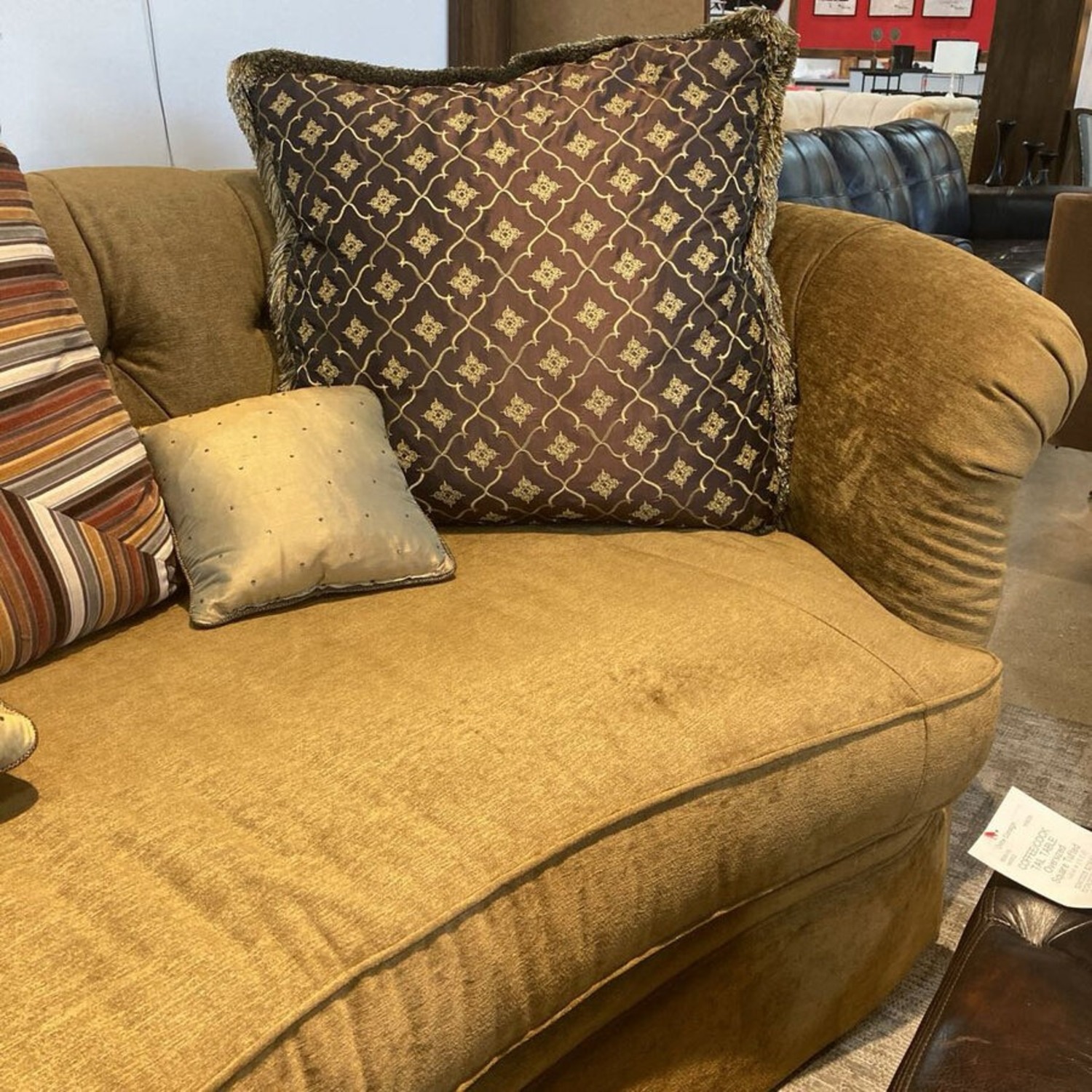 Custom Curved Sofa - image-5