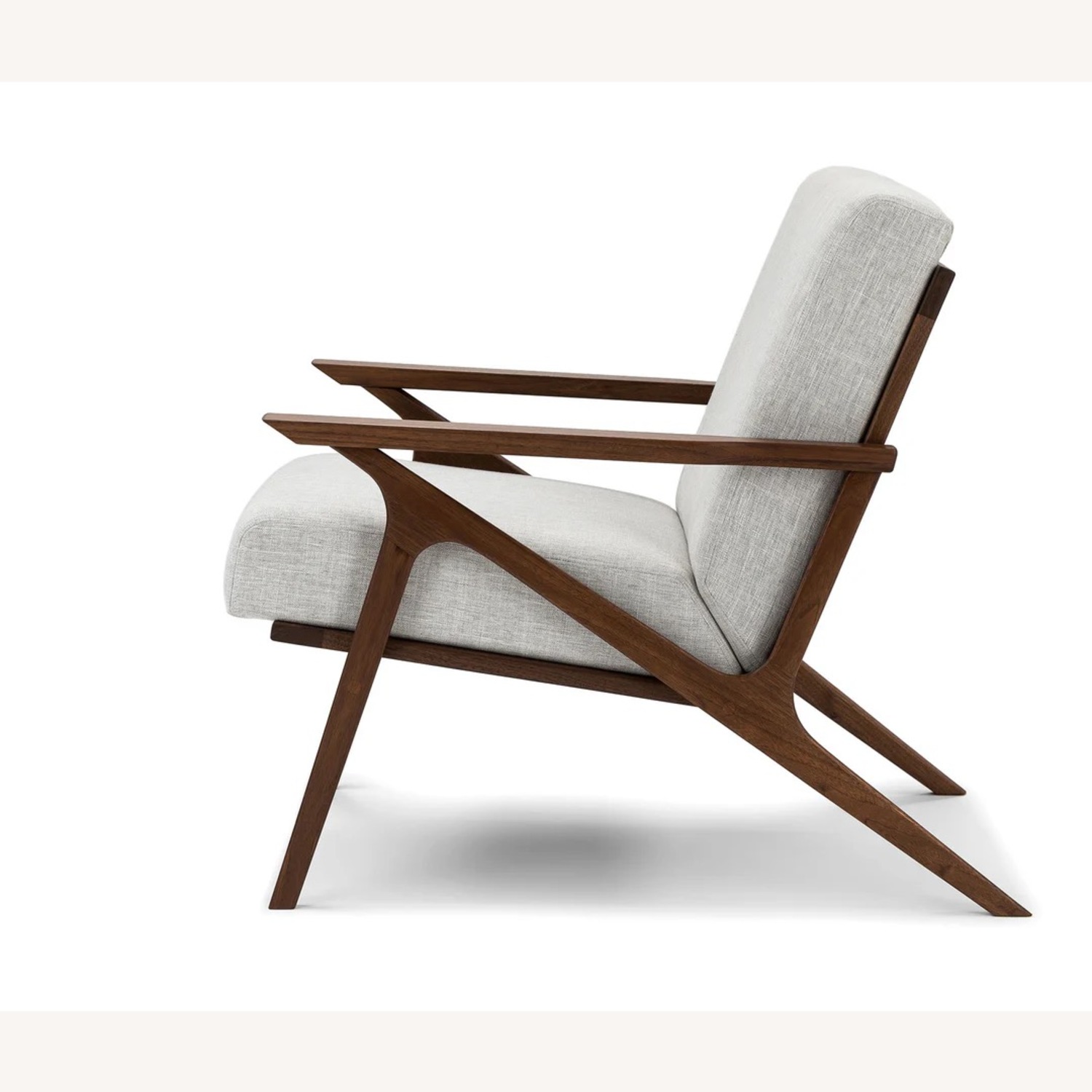 Article Otio Dark Brown Fabric Accent Chair - image-2