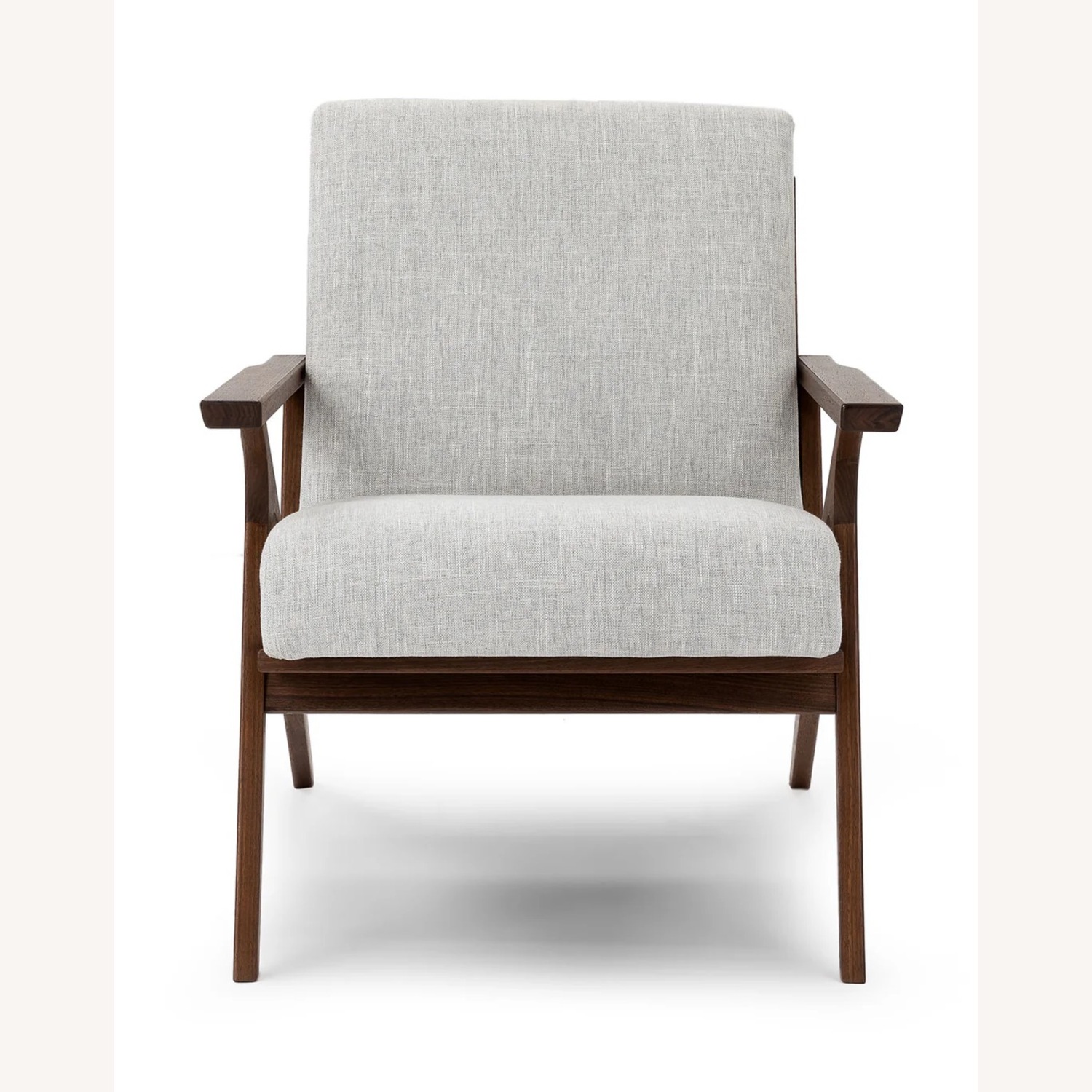 Article Otio Dark Brown Fabric Accent Chair - image-3
