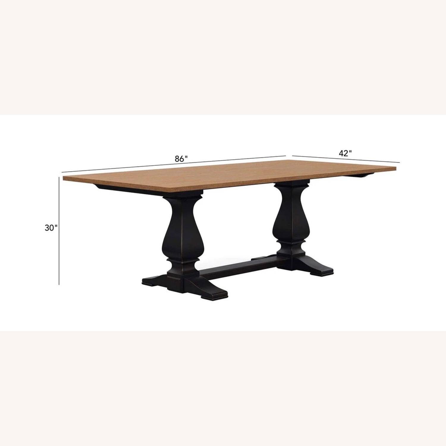 Ethan Allen Natural Wood Dining Sets - image-7