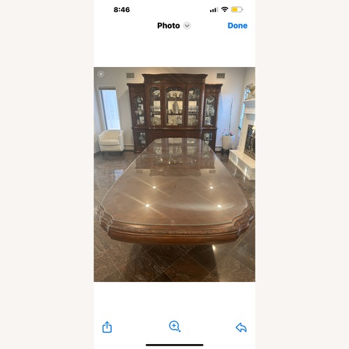 Used All Wood Dining Table for sale on AptDeco
