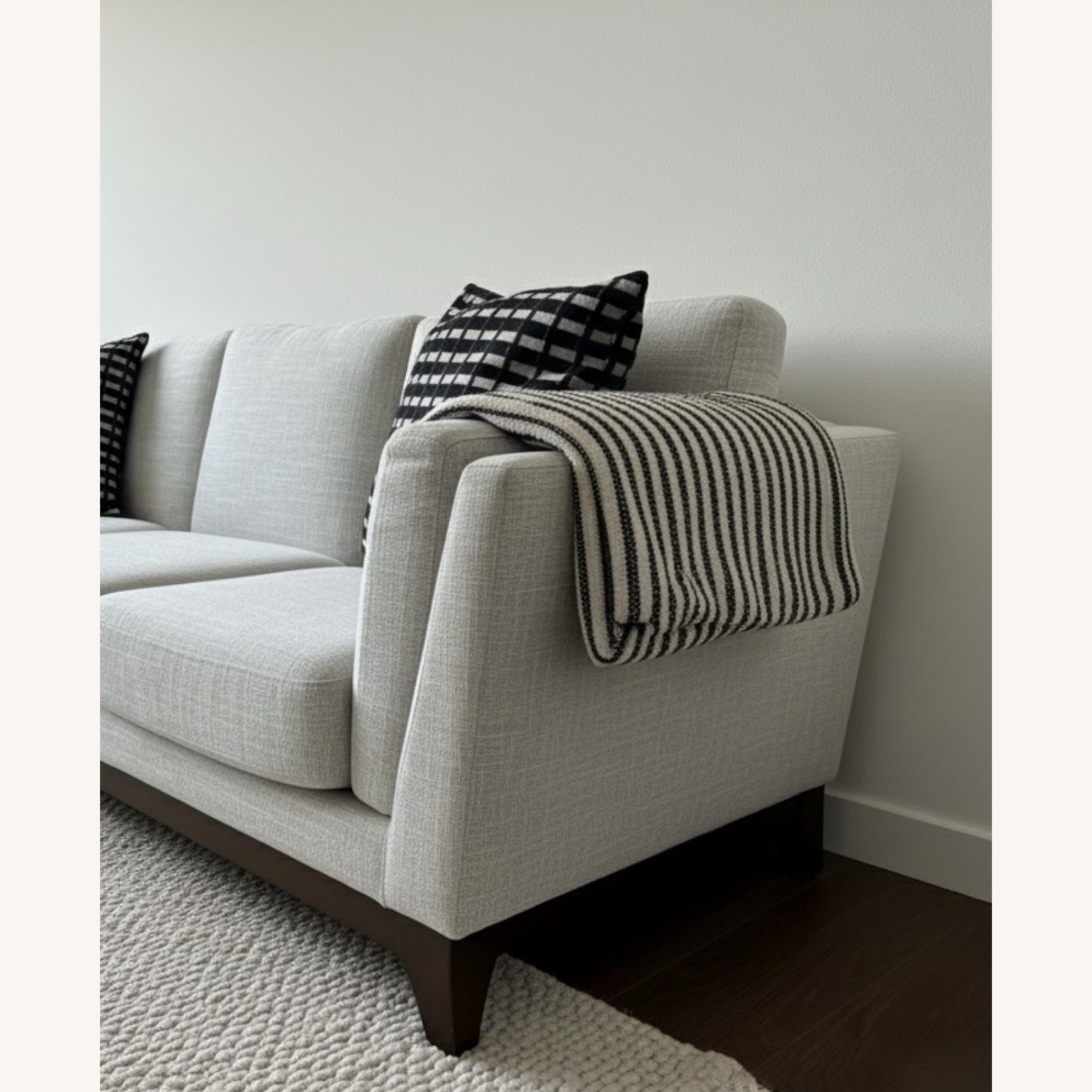 Article Ceni Light Gray Fabric 3+ Seater Sofa - image-3