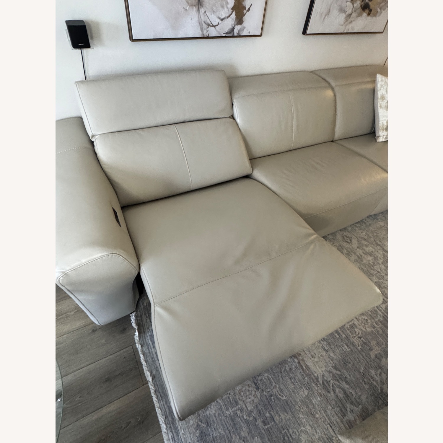 Natuzzi Nuvola Natural 3+ Seater Sofa - image-4