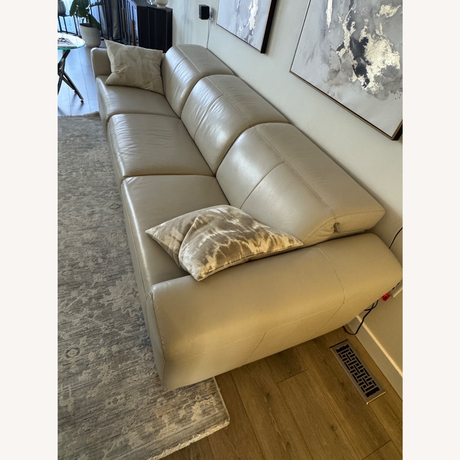 Natuzzi Nuvola Natural 3+ Seater Sofa - image-2