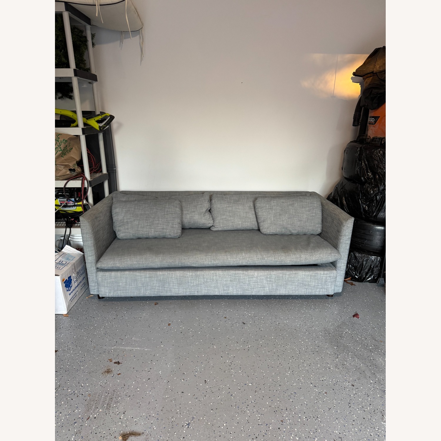 West Elm Shelter Queen Sleeper Sofa (80") - image-3