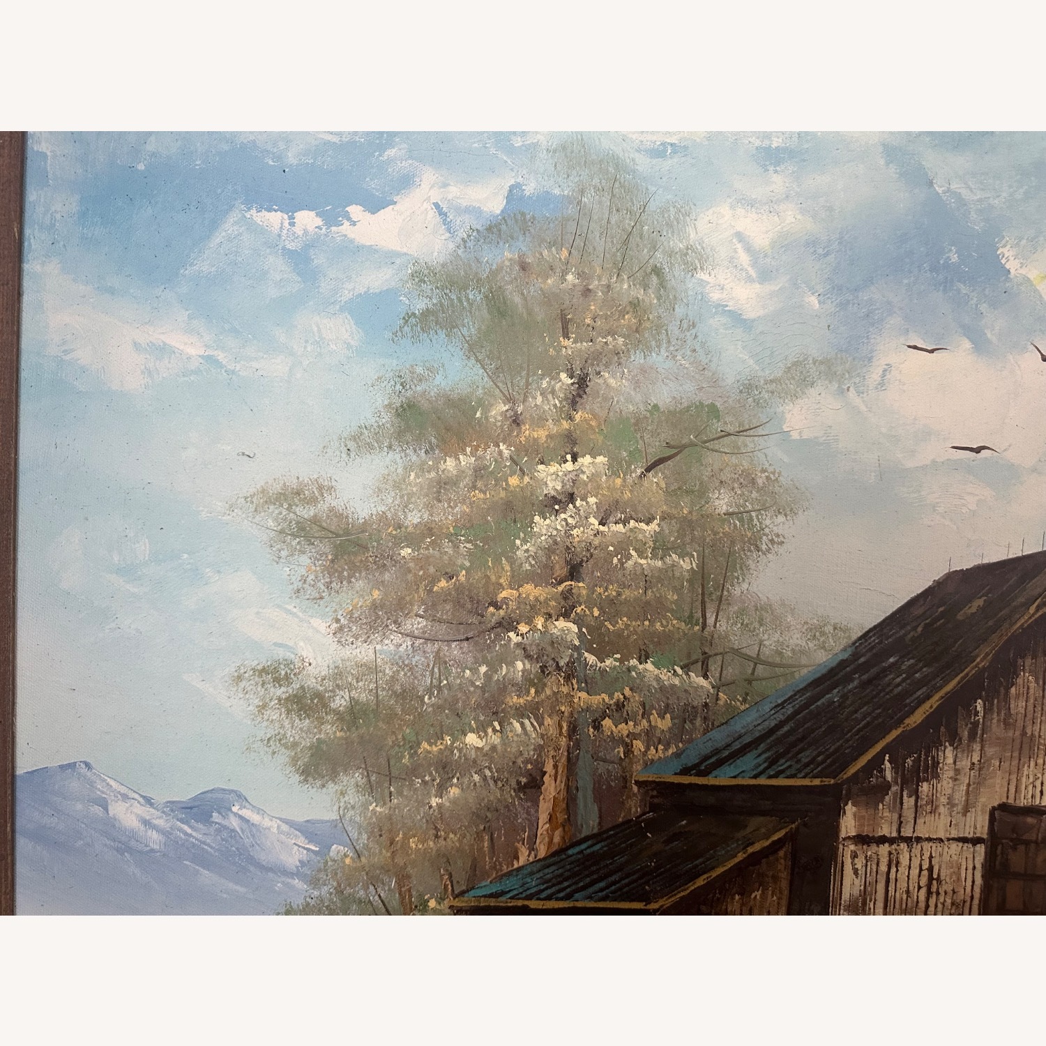 Antique Dark Brown Wall Art - image-7