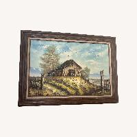 Antique Dark Brown Wall Art