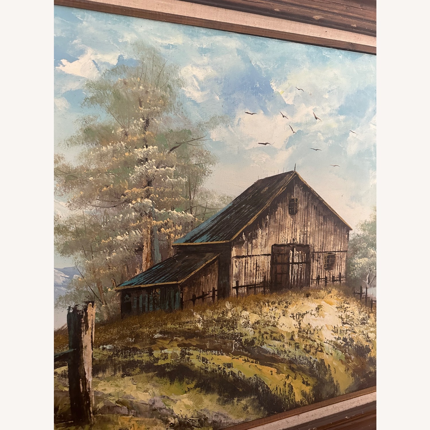 Antique Dark Brown Wall Art - image-3