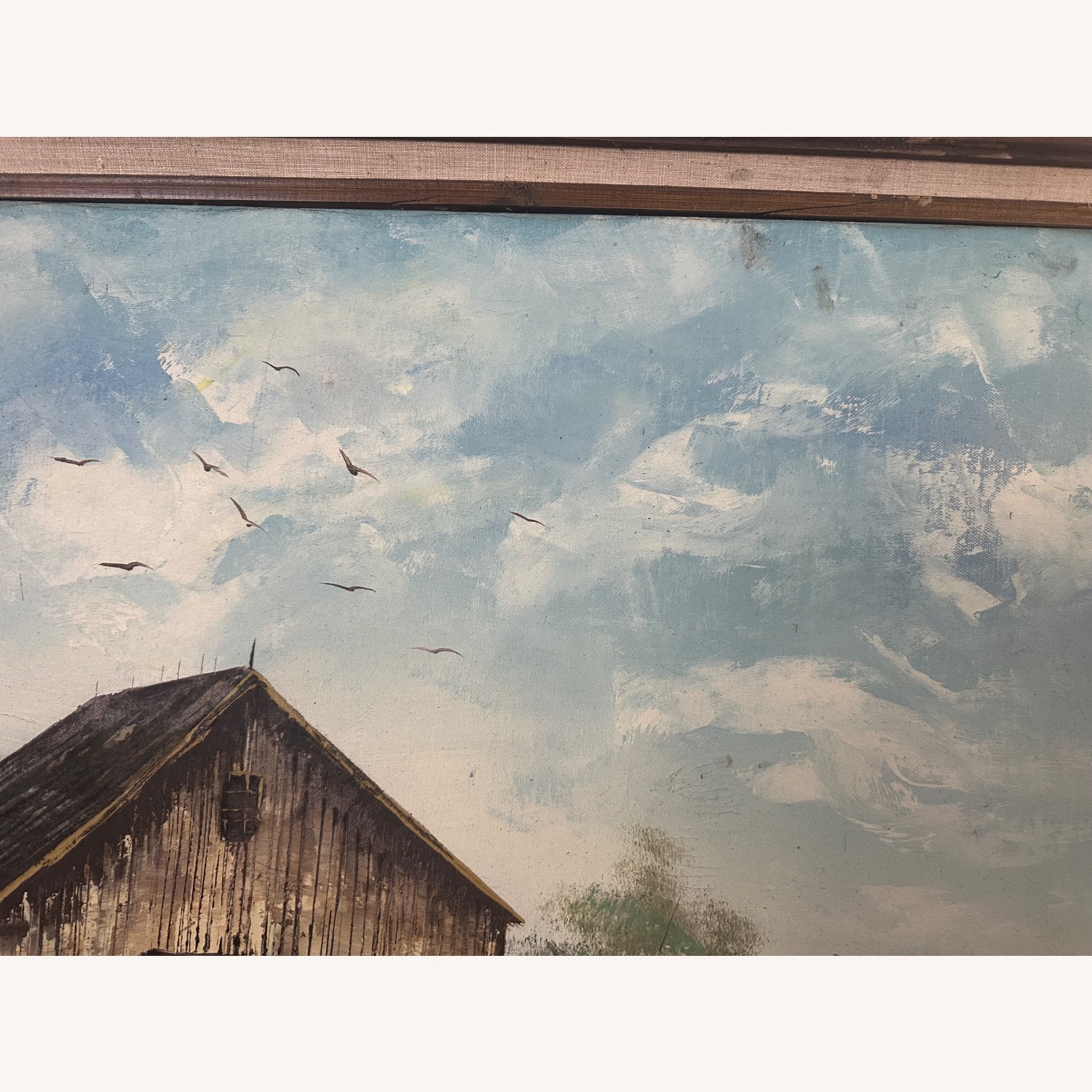 Antique Dark Brown Wall Art - image-8