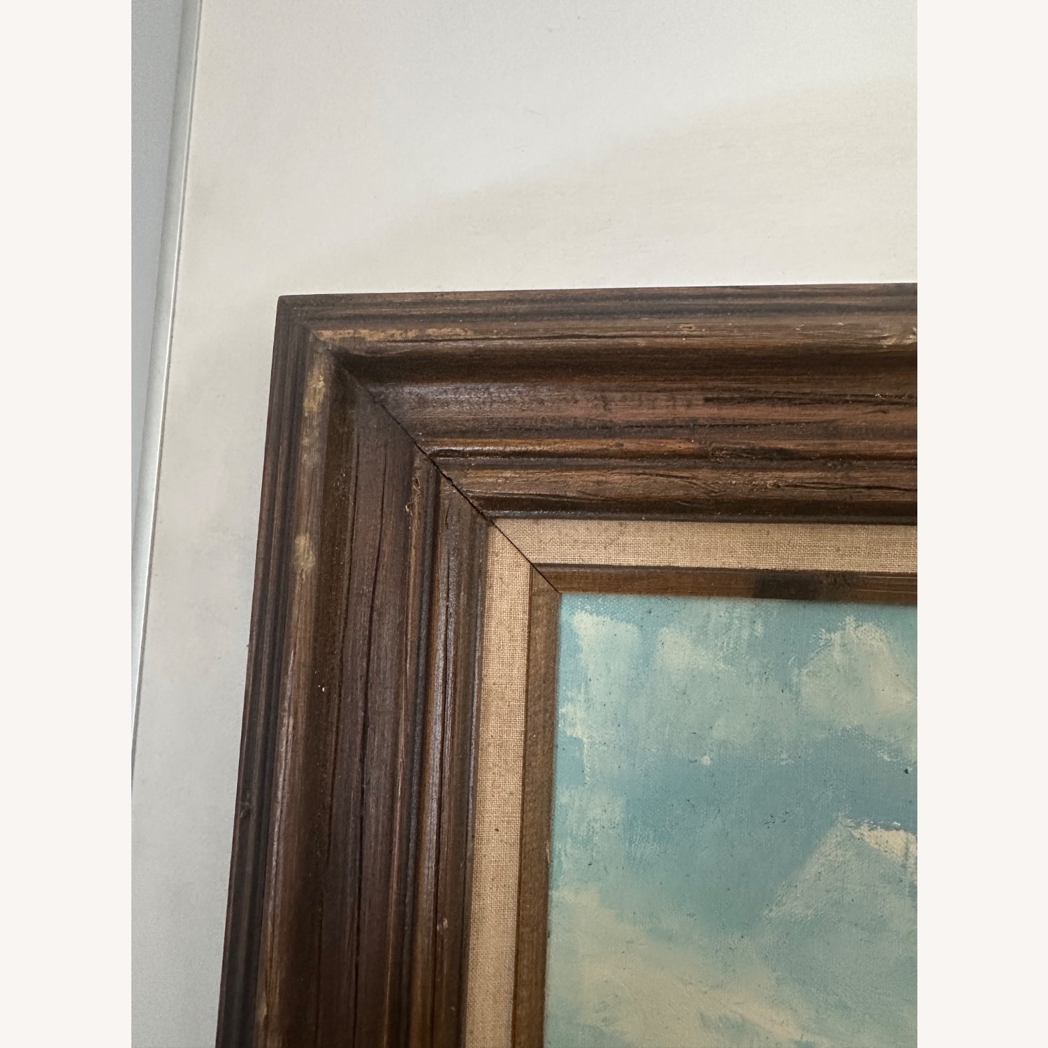 Antique Dark Brown Wall Art - image-10