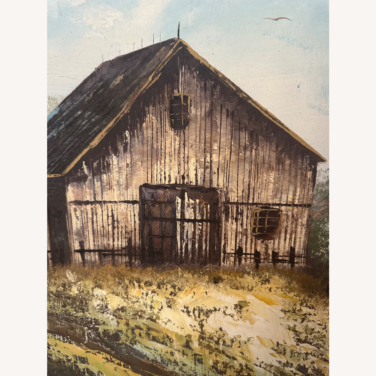 Antique Dark Brown Wall Art - image-4