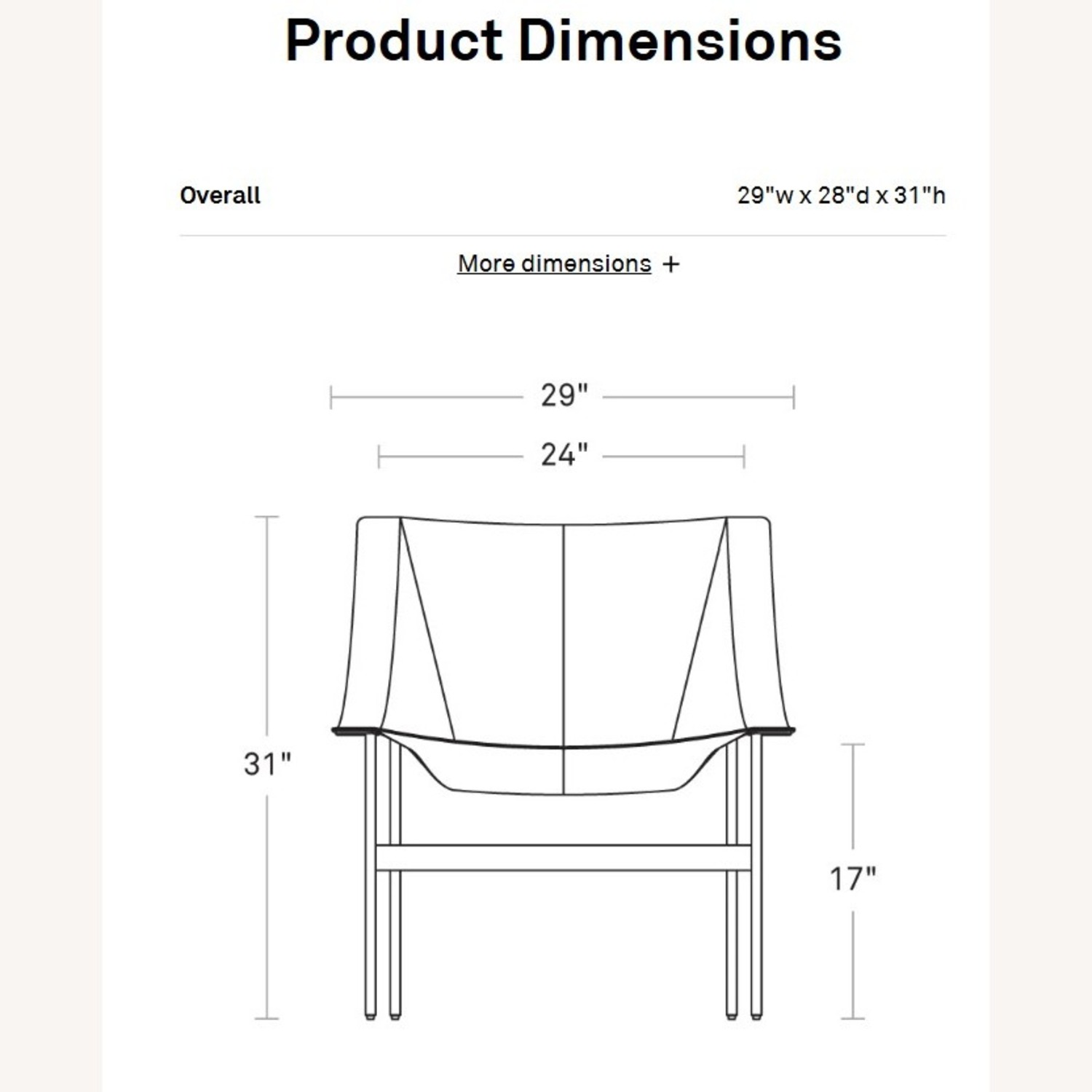 Blu Dot Heyday Natural Leather Armchair - image-2