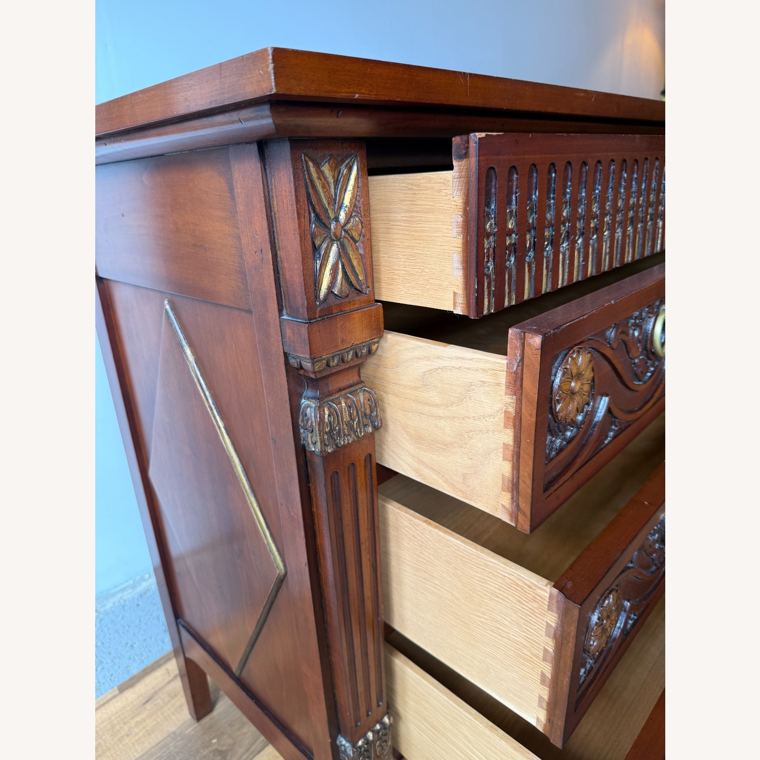 John Widdicomb French Regency Commode Dresser - image-4