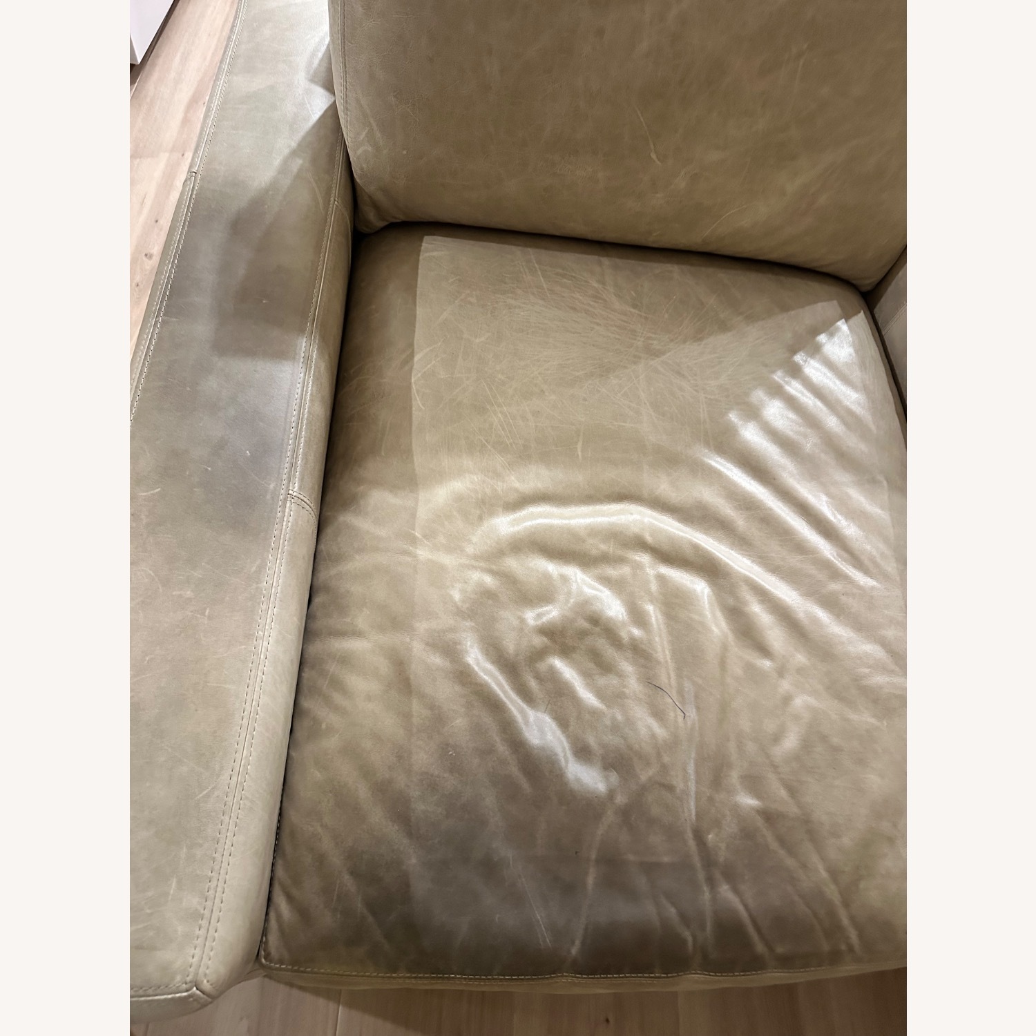 Restoration Hardware Maxwell Luxe Smoke Chair - image-4