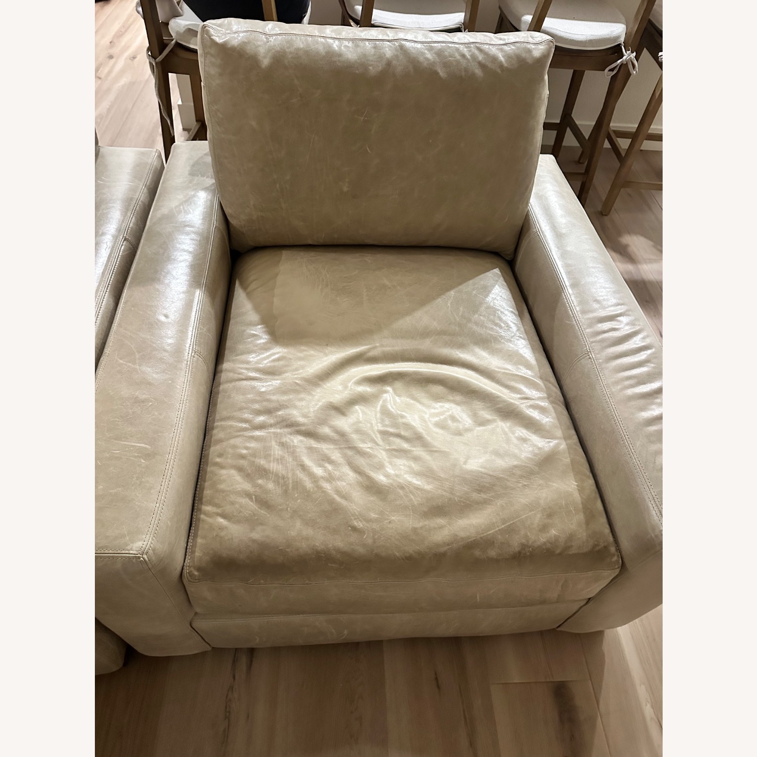 Restoration Hardware Maxwell Luxe Smoke Chair - image-6