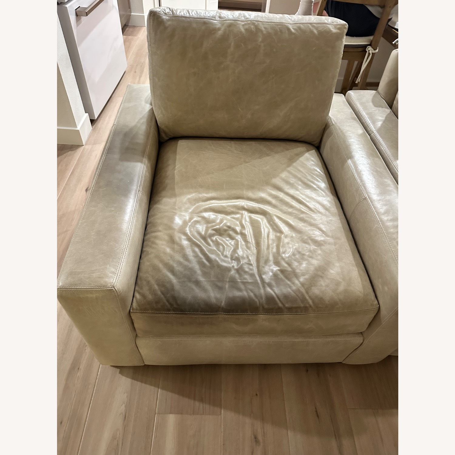 Restoration Hardware Maxwell Luxe Smoke Chair - image-5