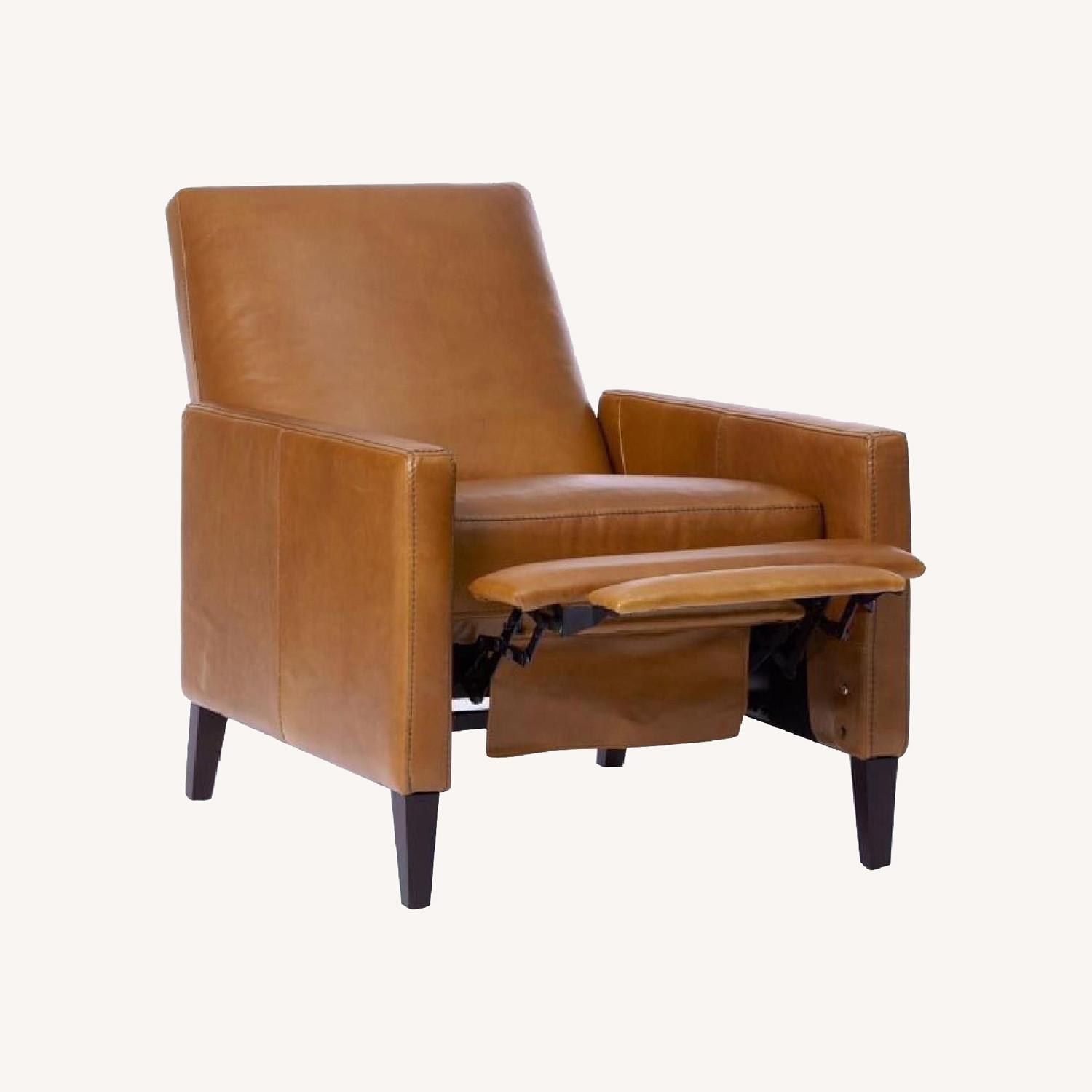 West Elm Sedgwick Leather Recliner - image-0