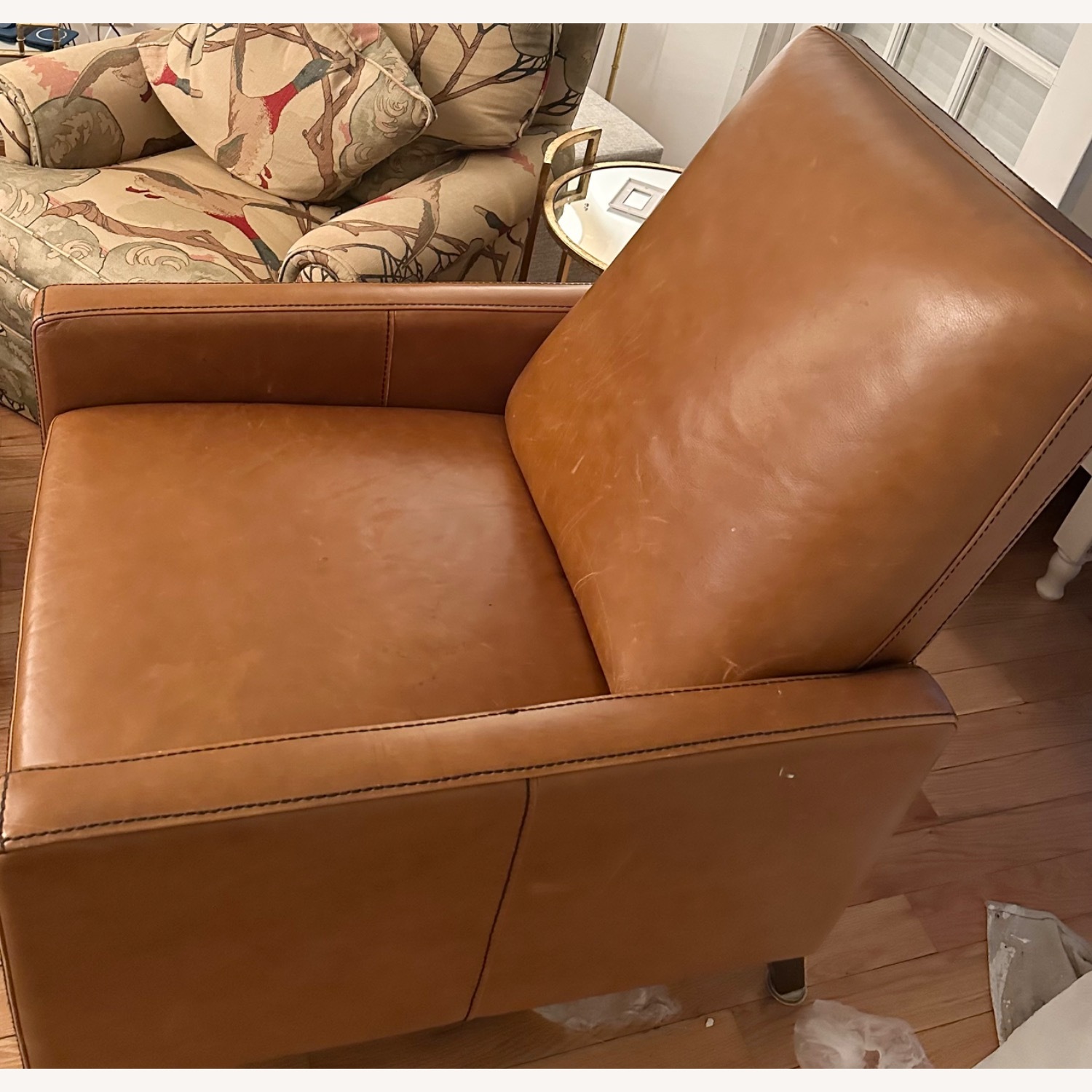 West Elm Sedgwick Leather Recliner - image-3