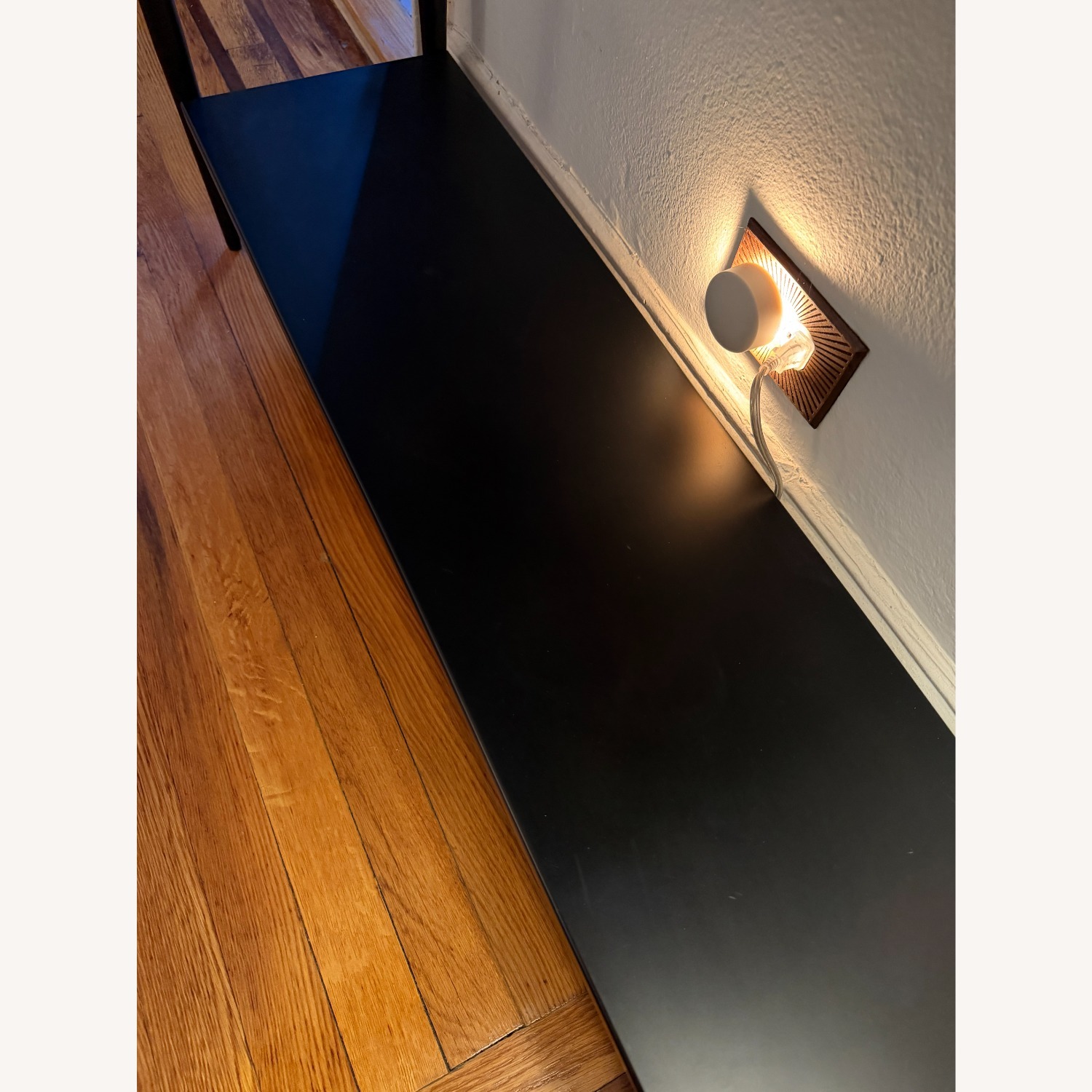 West Elm Black Metalwork Console 42" - image-4