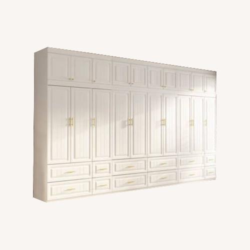 Used White Armoire for sale on AptDeco