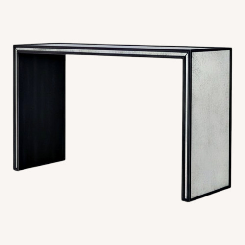 Used Restoration Hardware Mirrored Consule Table for sale on AptDeco