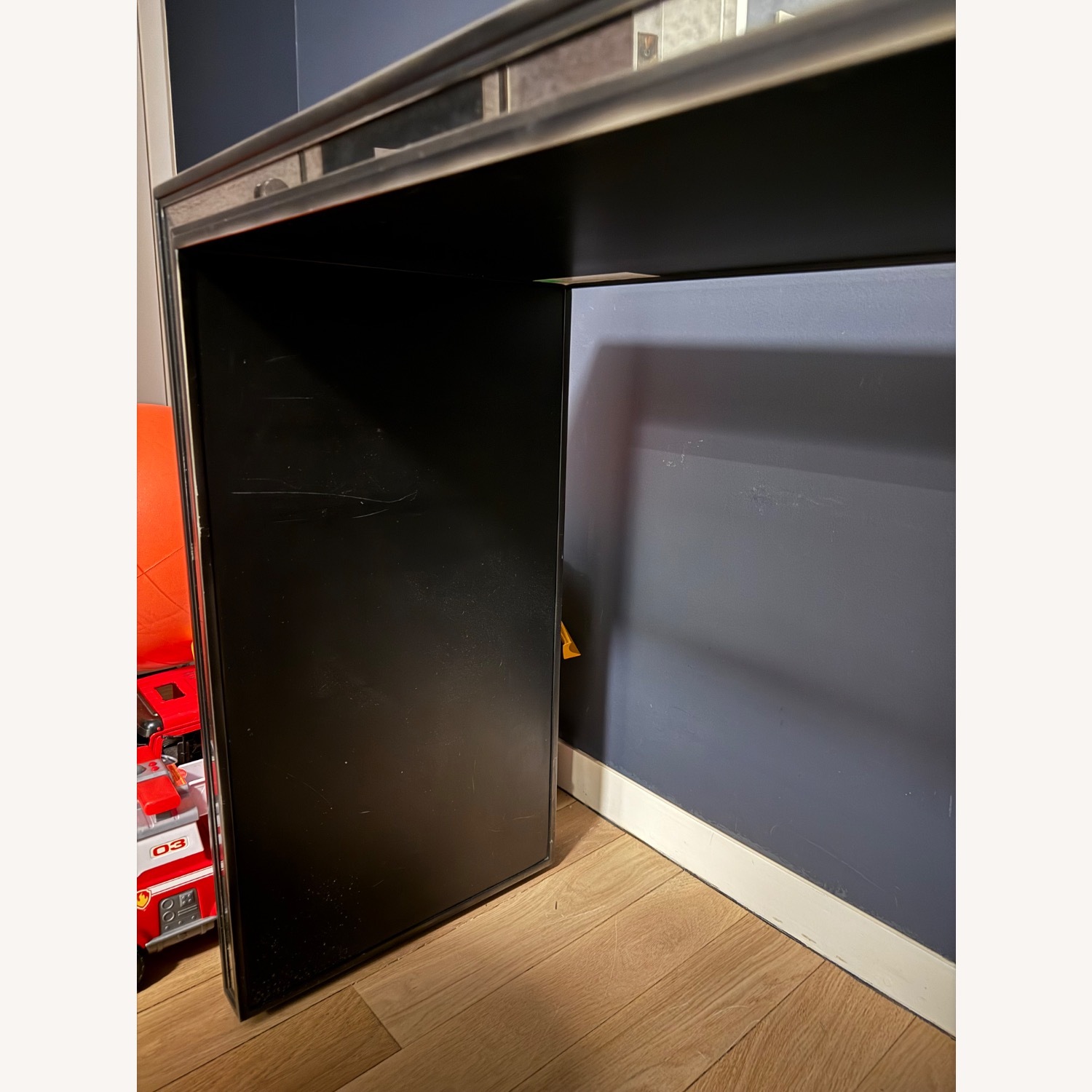 Restoration Hardware Mirrored Consule Table - image-4