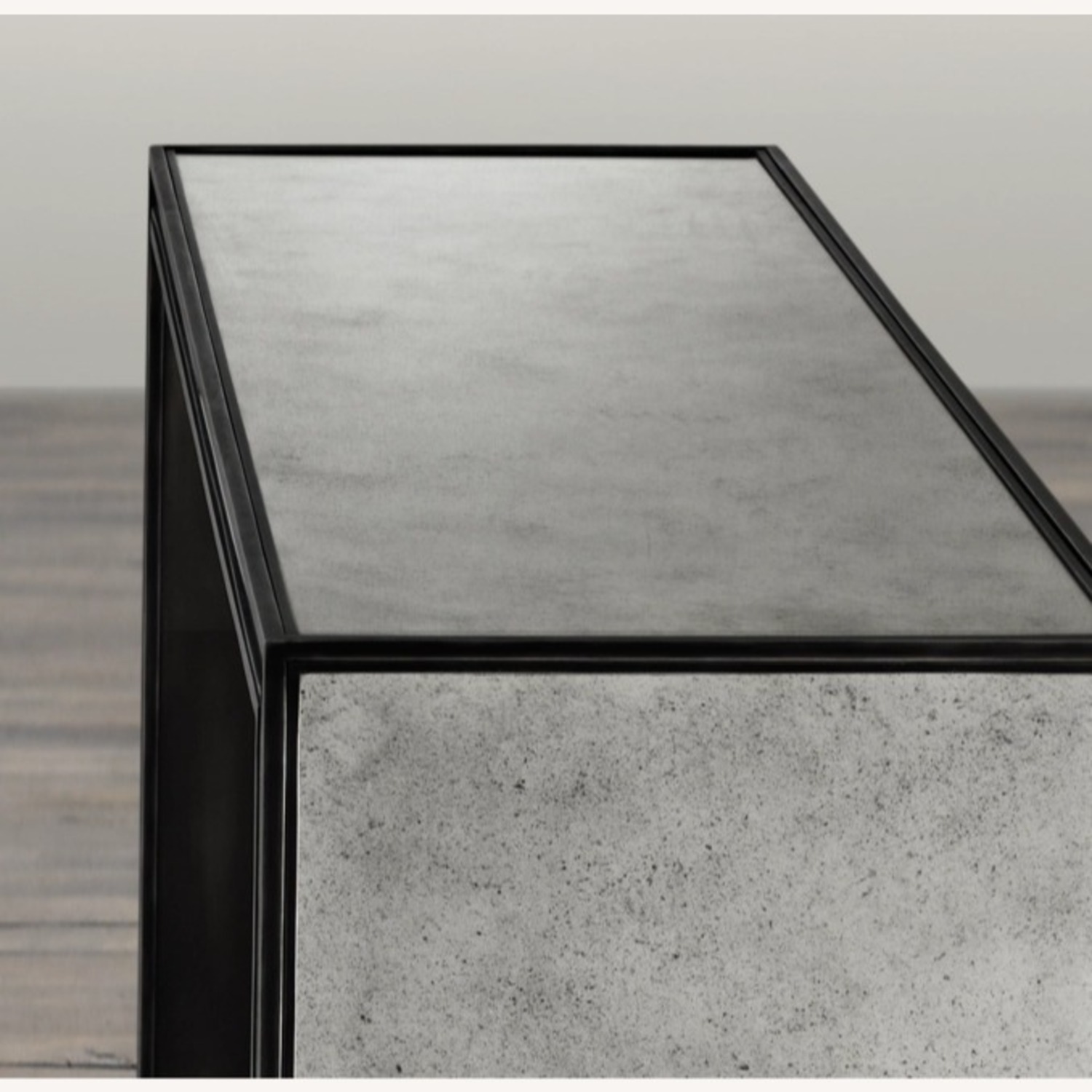 Restoration Hardware Mirrored Consule Table - image-1