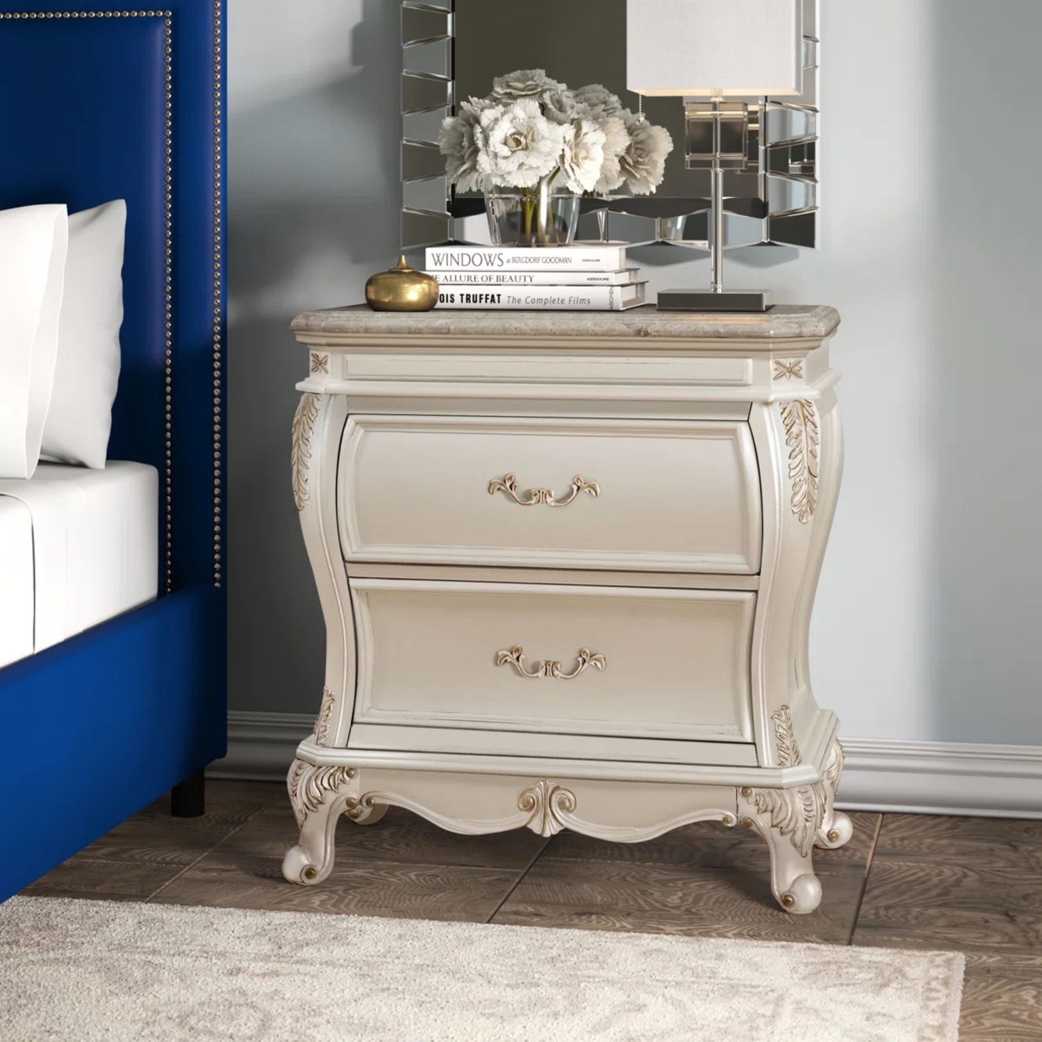 Natural Nightstand - image-1