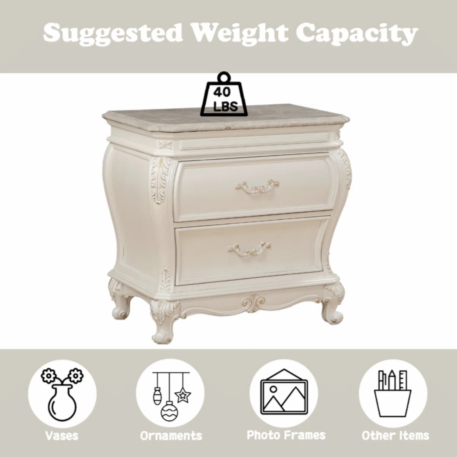 Natural Nightstand - image-4