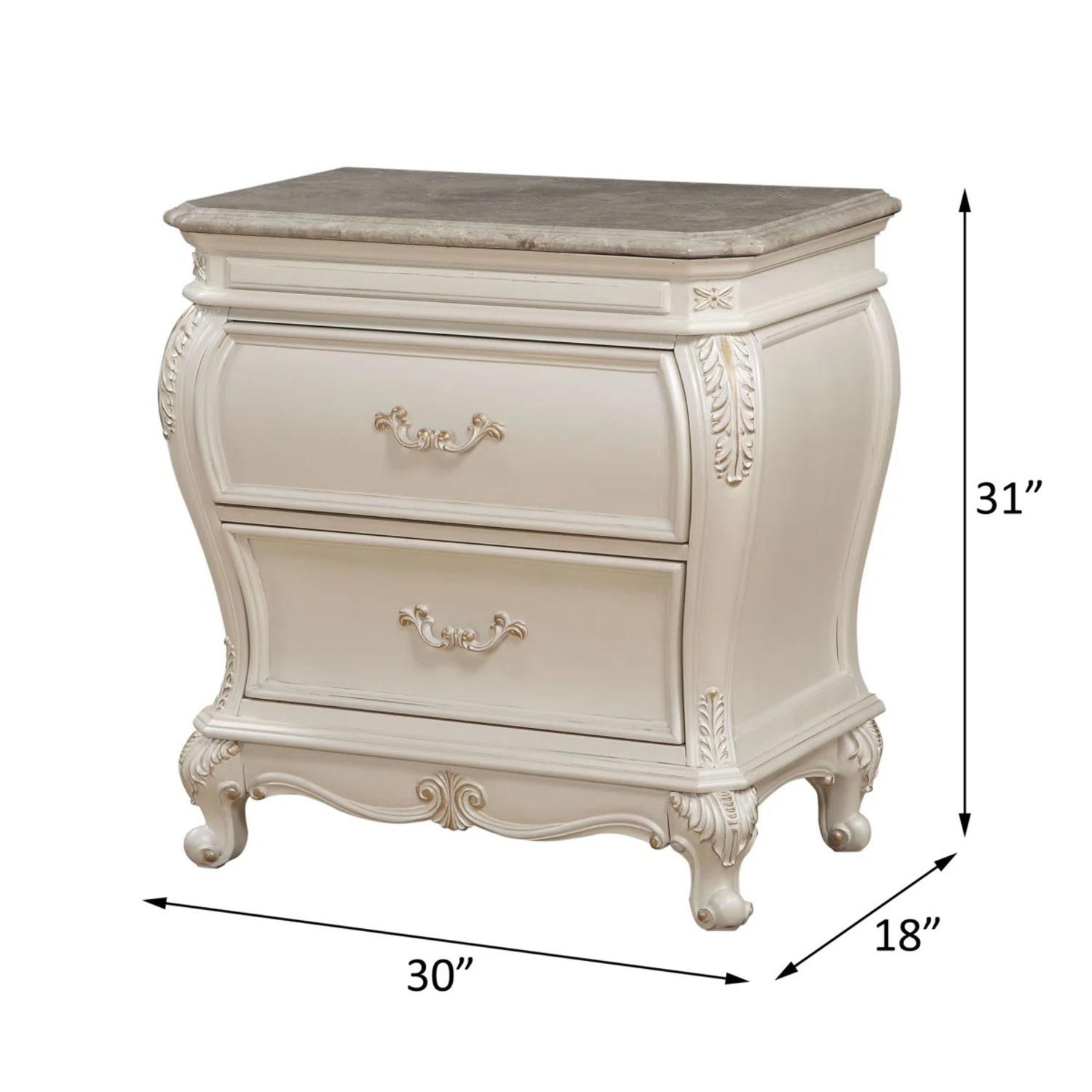 Natural Nightstand - image-5