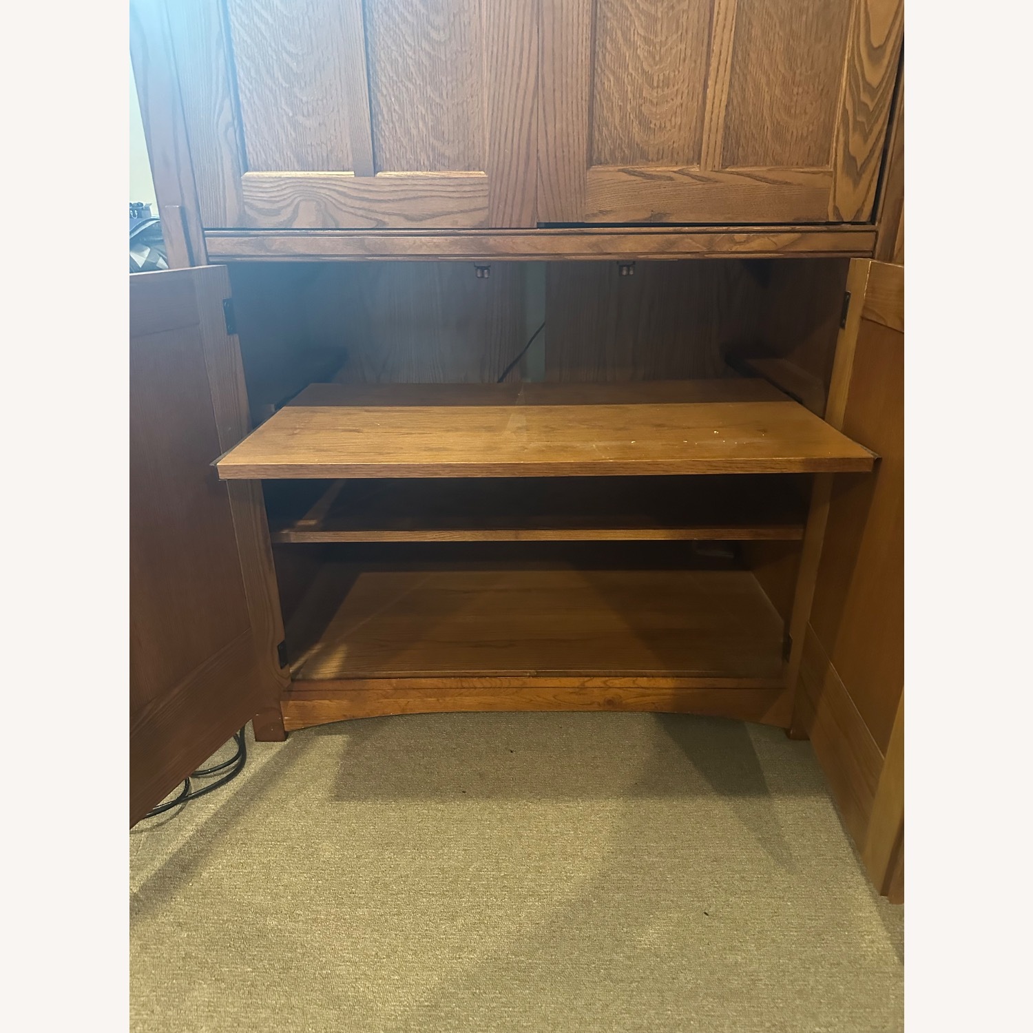 Bassett Mission Style Armoire - image-3