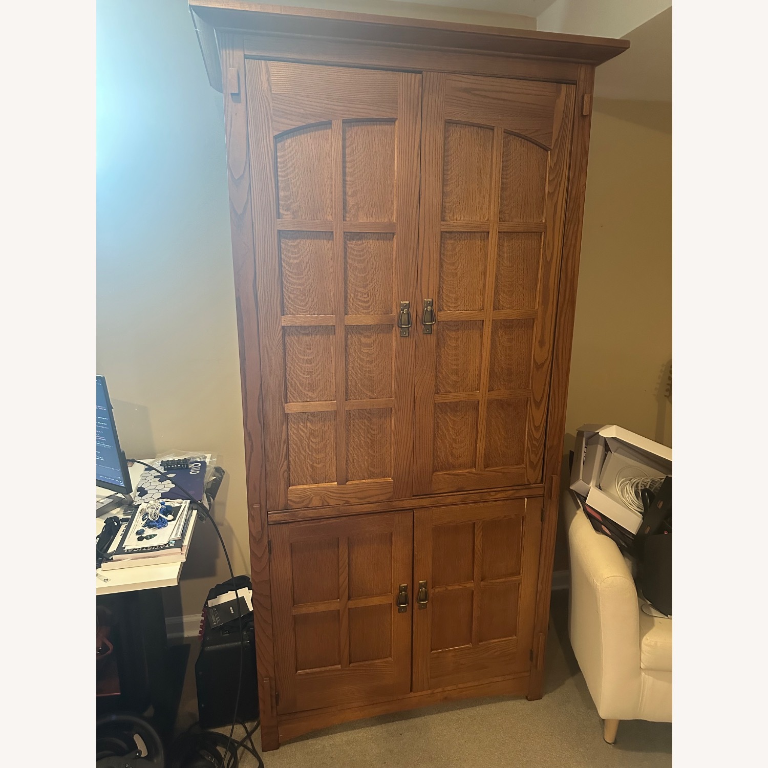 Bassett Mission Style Armoire - image-2