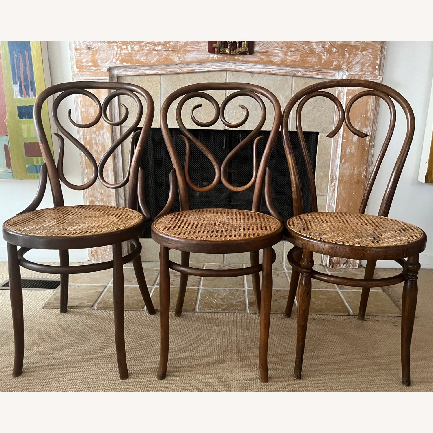 Antique Bentwood Chairs Early 20th C Italian - image-1