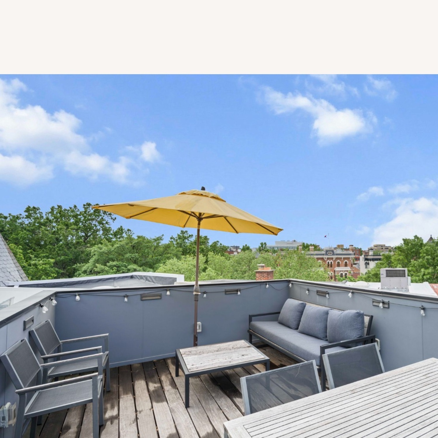 Room & Board Montego Outdoor Coffee Table in Ash - image-2