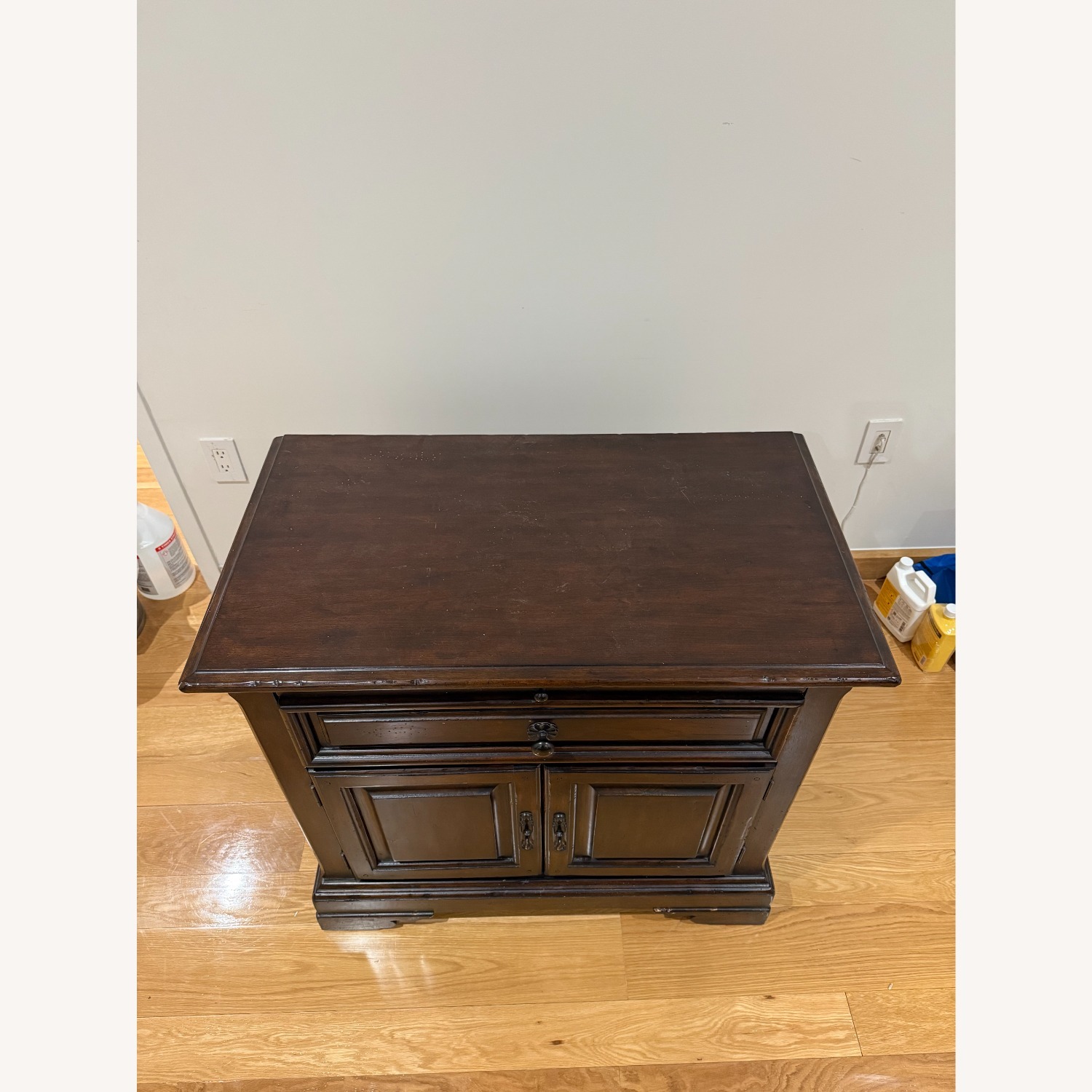 Vintage/Antique Finds Dark Brown Wood Sideboard - image-3