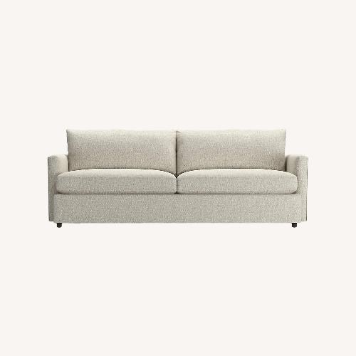 Used Crate & Barrel Natural Fabric 3+ Seater Sofa for sale on AptDeco