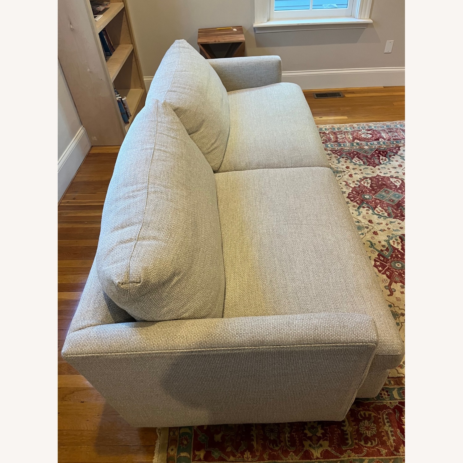 Crate & Barrel Natural Fabric 3+ Seater Sofa - image-5