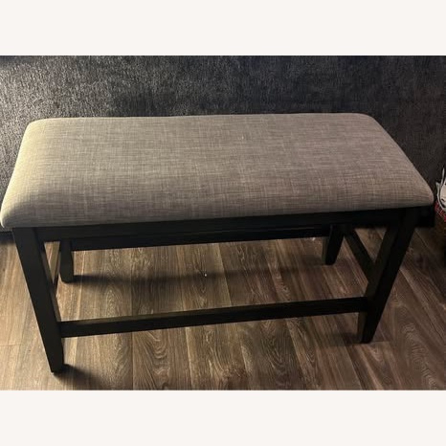 CrownMark Fulton 6-PC Counter Ht Chalk Gray Dining Set  - image-5