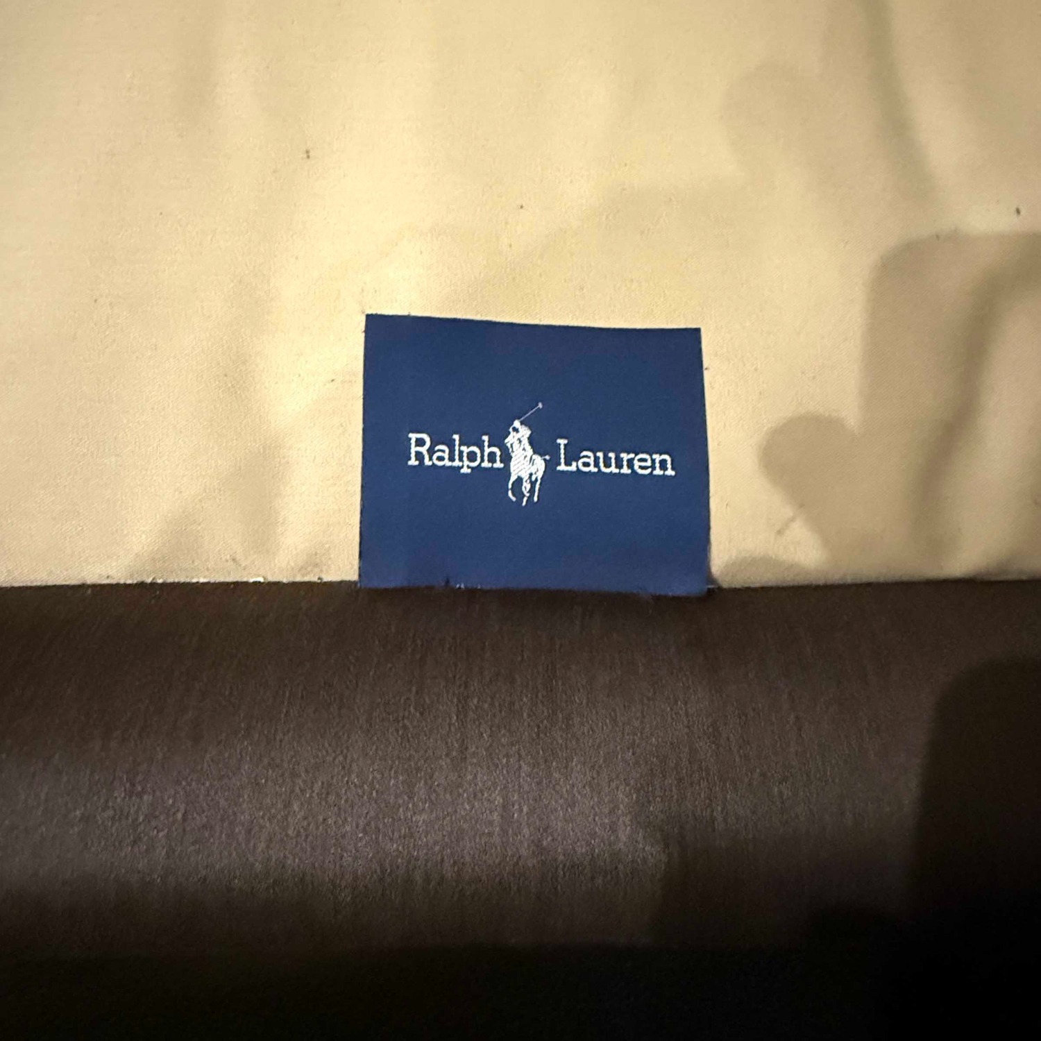 Ralph Lauren Dark Brown Wool Blend 3+ Seater Sofa - image-3