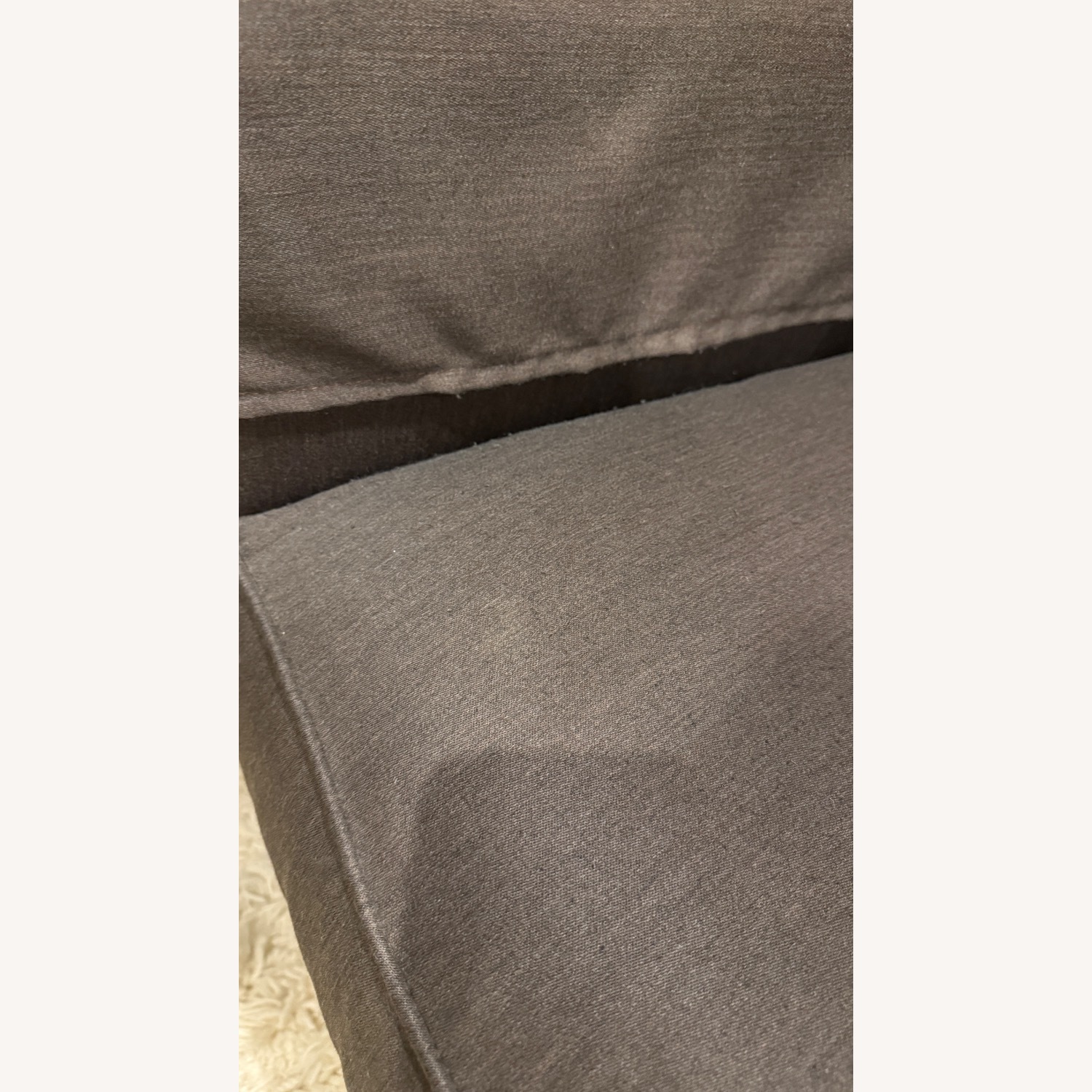 Ralph Lauren Dark Brown Wool Blend 3+ Seater Sofa - image-10