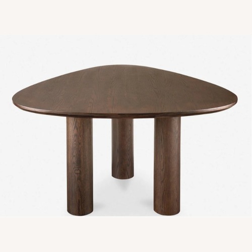Used Lulu & Georgia Daya Dark Brown Wood Dining Table for sale on AptDeco