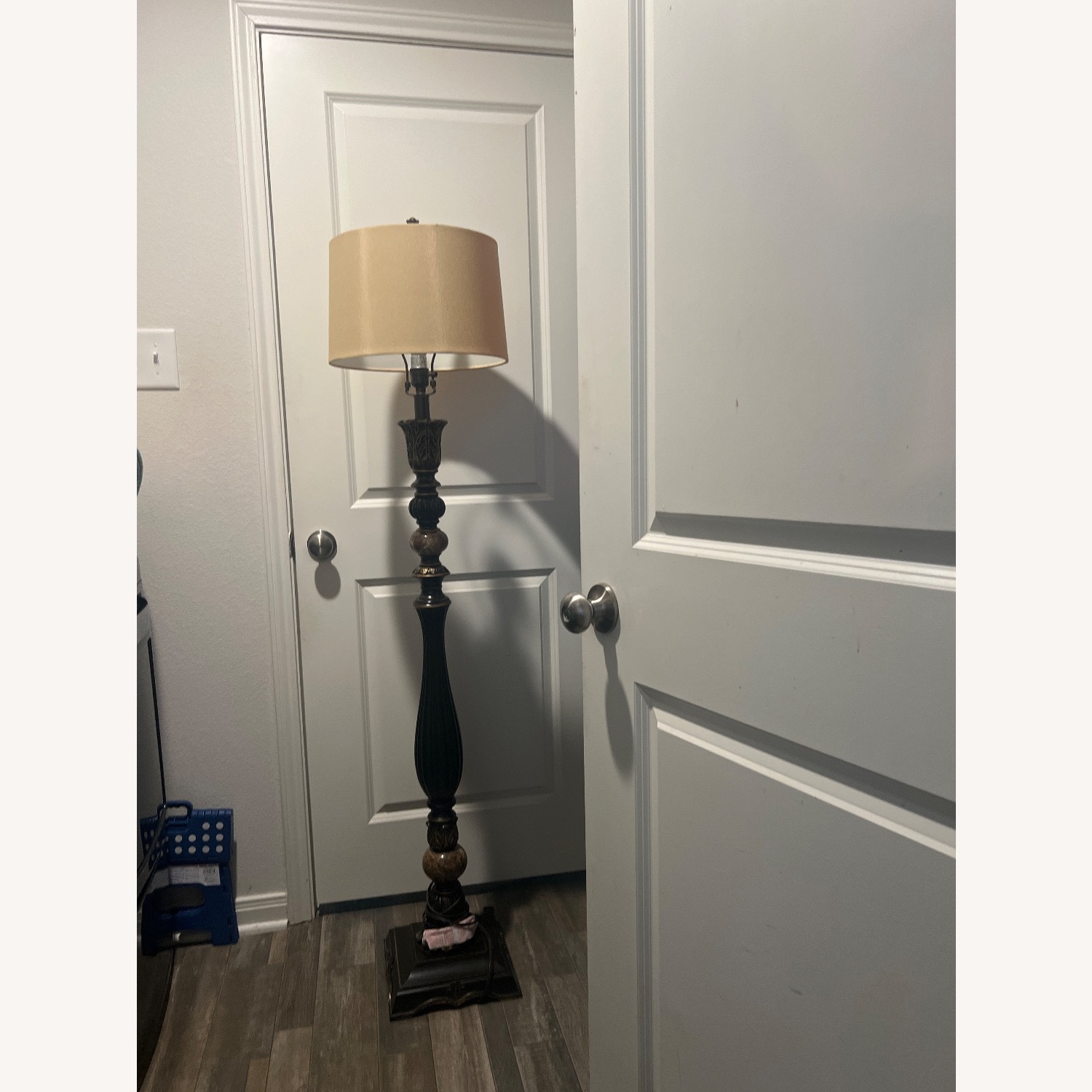 Lowe's Articulo Black Floor Lamp - image-1