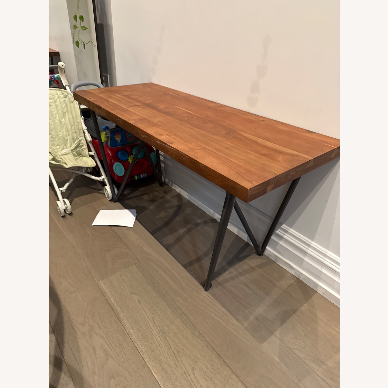 CB2 Dylan Acacia Bench - image-2