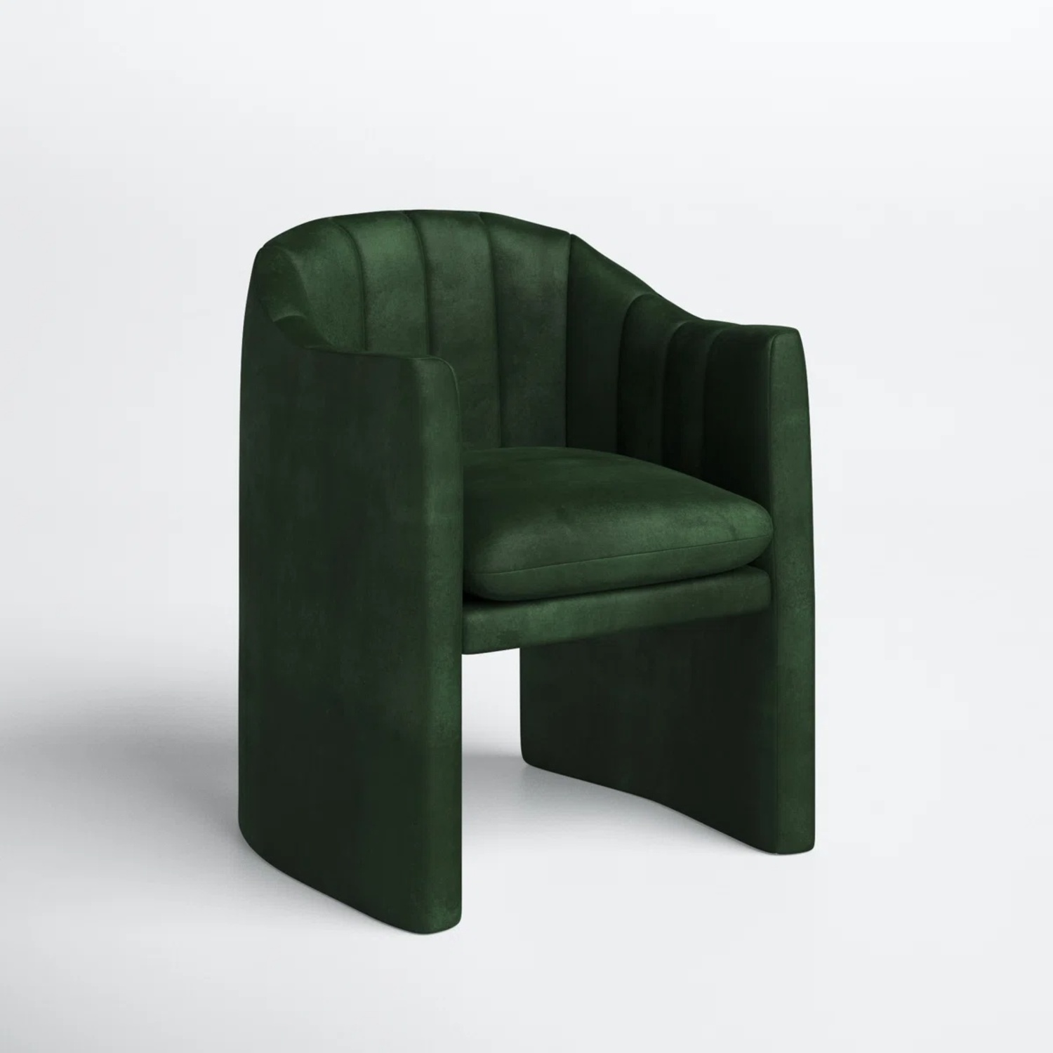 Joss & Main Green Fabric Dining Chairs - image-8