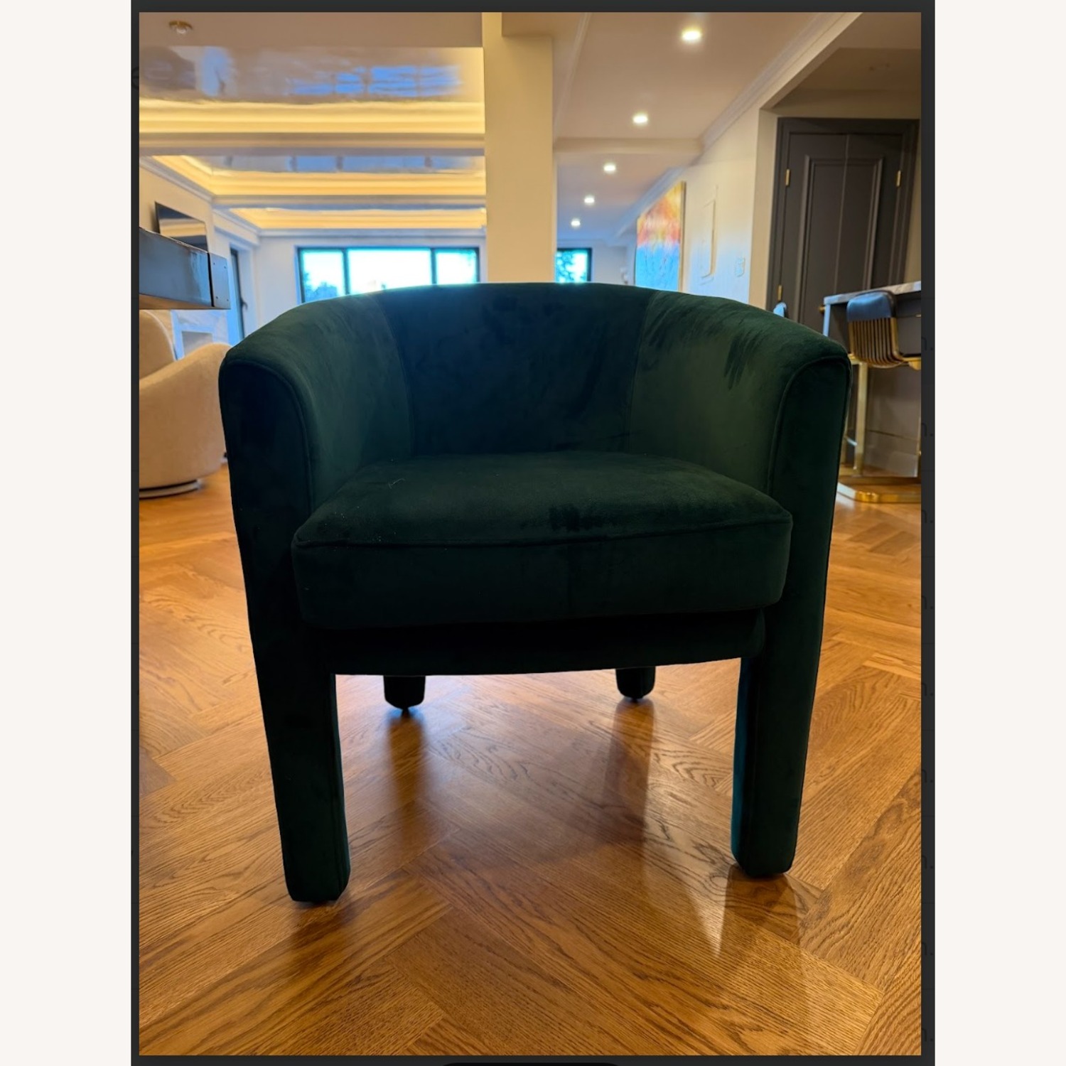 Joss & Main Green Fabric Dining Chairs - image-2