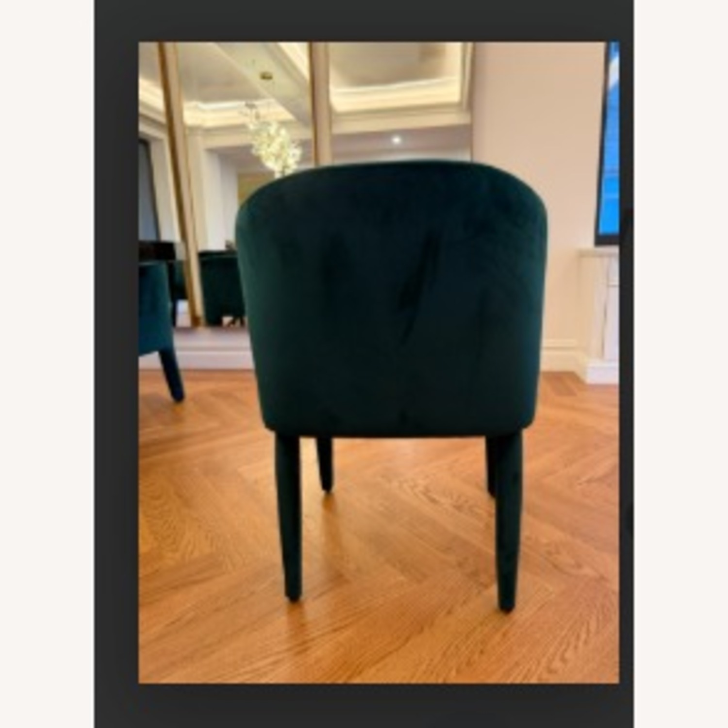 Joss & Main Green Fabric Dining Chairs - image-3