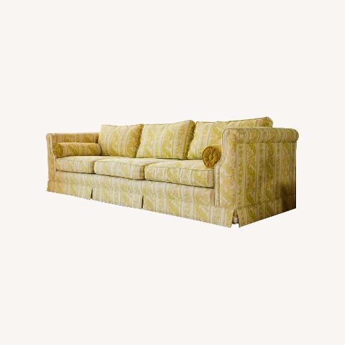 Used Vintage MCM Broyhill Furniture Flared Tuxedo Sofa for sale on AptDeco